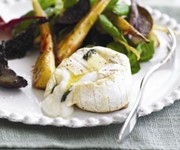 French goat's cheese, beetroot and parsnip salad recipe
